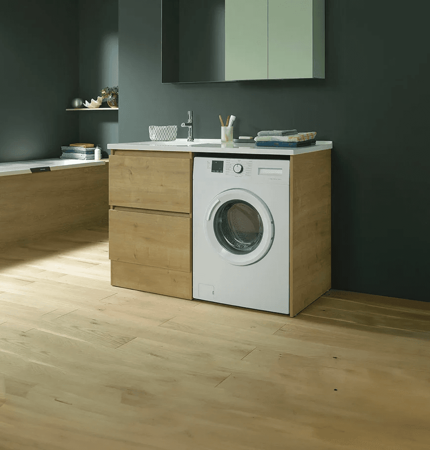 Mamak Çamaşır Makinesi Dolabı Özel Tasarım - Siteler Mobilya