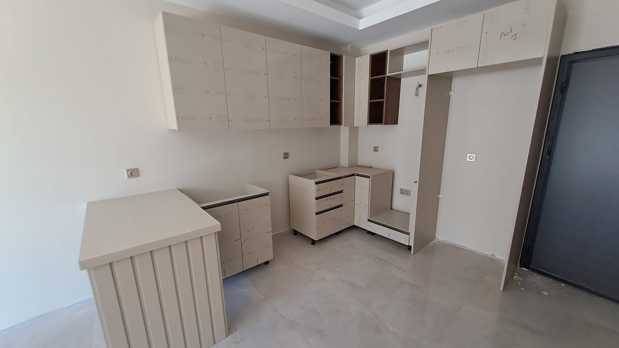 Ankara Mutfak Dolabı Projesi - cankaya mutfak dolabi