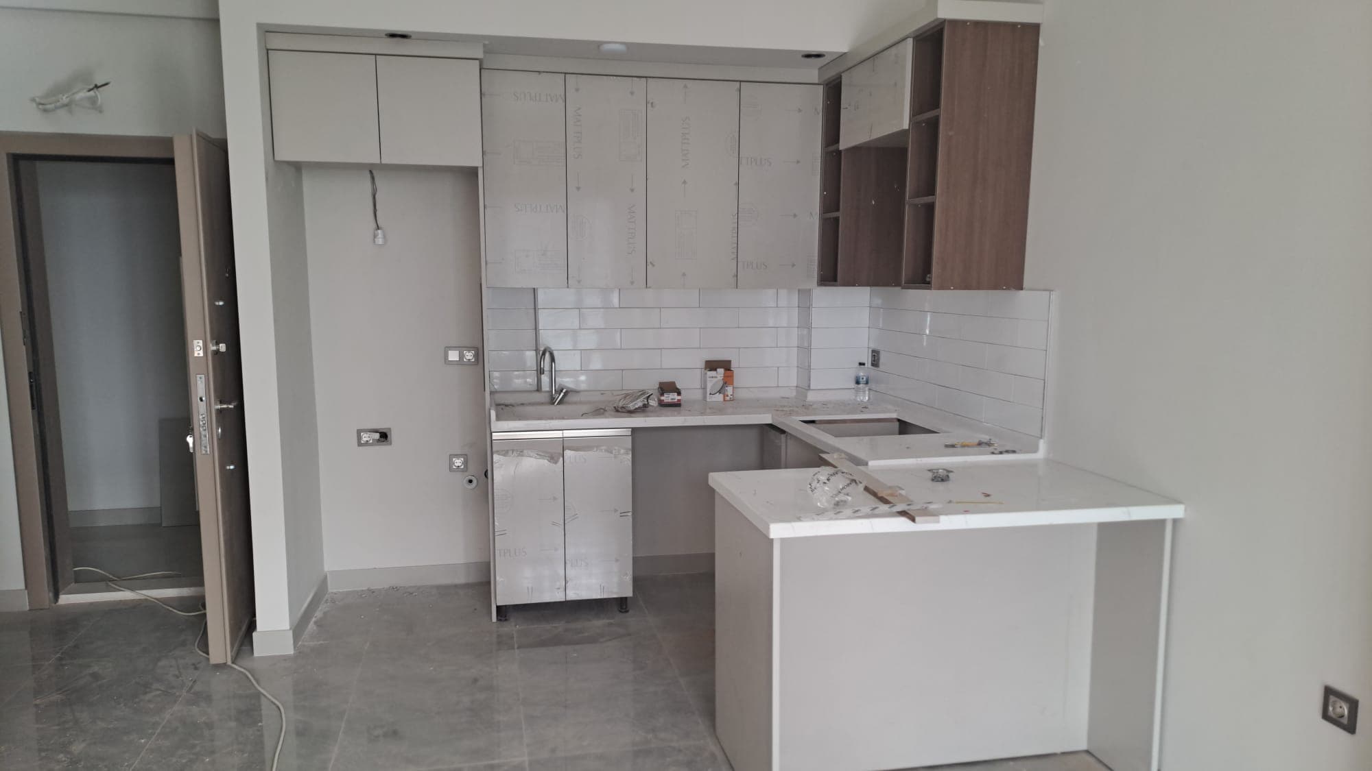 Ankara Mutfak Dolabı Projesi - cayyolu mutfak dolabi