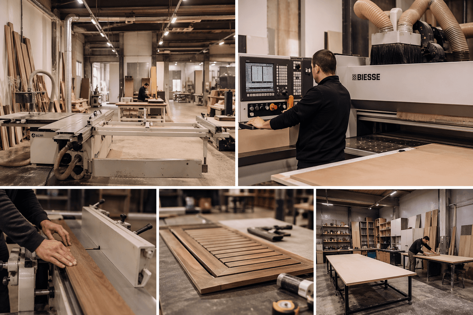 Our furniture workshop in Siteler